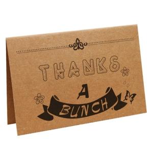 Kraft Paper Card Blank Sleep Aid Items Scent Brown Wedding Favour Gift Greeting