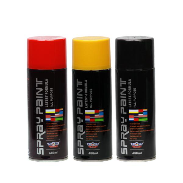 Mist High Glossmatt Black Spray Paint , Handy Aerosol Lacquer Spray Paint For Wood