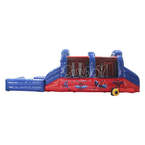 0.55mm Plato Pillar Obstacle Water Slide For Children'S Amusement Park