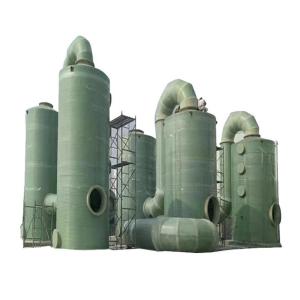 Quality FRP Bromine Purification Tower / Bromine Absorption Tower Cooling Extraction Treatment for sale