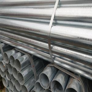 Welded Hot Dip Galvanized Steel Pipe SGS Certificate Q195 SPCC Grade