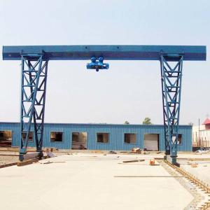 China A Frame 5t 10t 15t Single Beam Girder Electric Gantry Crane With Electric Hoist on sale
