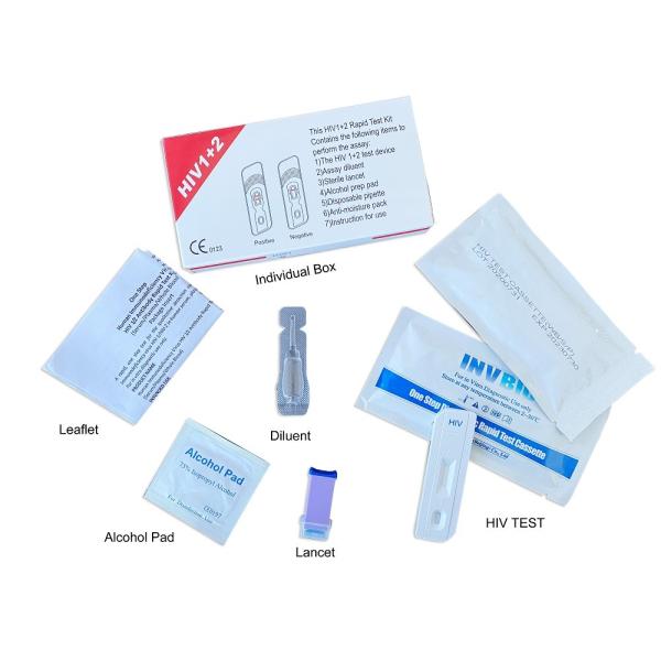 Buy High Sensitive 1/2 Quick Hiv Test Kit Home Use at wholesale prices
