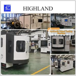Testing Hydraulic Valve System HIGHLAND Hydraulic Valve Testing Machine