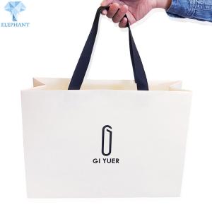 Quality OEM ODM White Glossy Gift Bags for sale