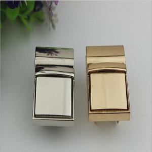 Hot selling die casting zinc alloy nickel/gold handbag press push locks