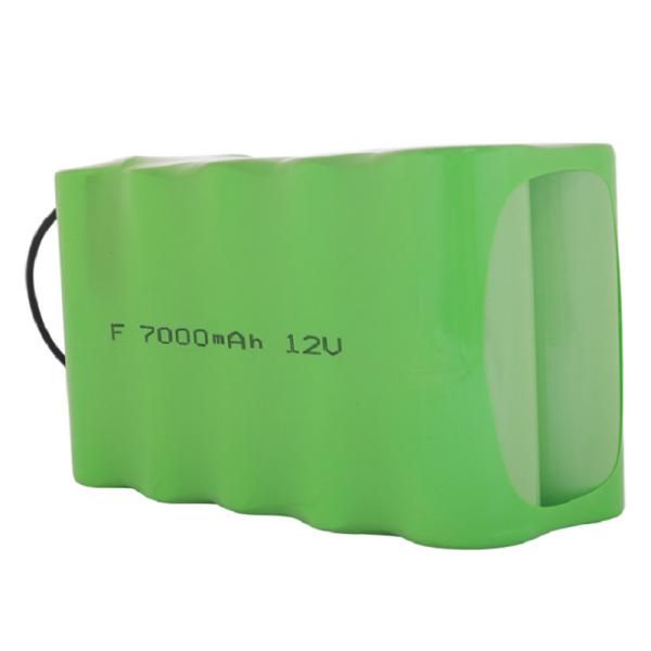 F Type Nickel Metal Hydride Battery Pack 7000mAh 12V Nimh 5C Rate