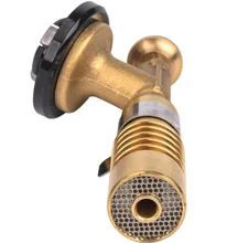 Quality 1300degree Flame Feature Automatic Ignition Butane Butane Torch Lighter with Aluminum Handle for sale