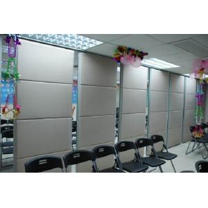 Commercial Furniture Folding Acoustic Sliding Partition Walls 85mm Thickness