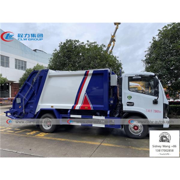 Dongfeng Duolica 4x2 6000L Rear Load Garbage Compactor Truck