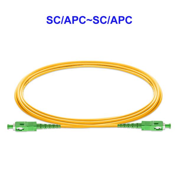 Buy LSZH SC/APC~SC/APC Fiber Optic Pigtail Single Mode 1 Core OS2 at wholesale prices