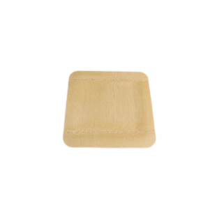 Buy Compostable Disposable Bamboo Plates 3.5inch for Hotel at wholesale prices