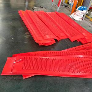 Polyurethane Flip-Flop Screen Panel 12mm Holes 8mm Thickness