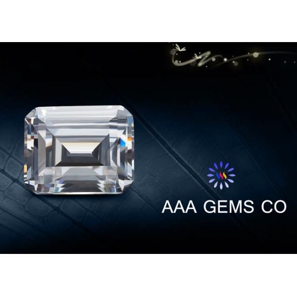 Buy Earring loose Moissanite , 3.5MM White Emerald Cut Moissanite at wholesale prices