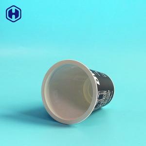 Empty Plastic Ice Cream Cups High Temperature Setrilization IML Containers