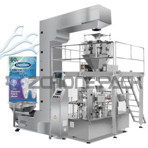 China Fully Automatic Dental Floss Packaging Machine With Multi-Function Counting And Sealing on sale China Fully Automatic Dental Floss Packaging Machine With Multi-Function Counting And Sealing on sale