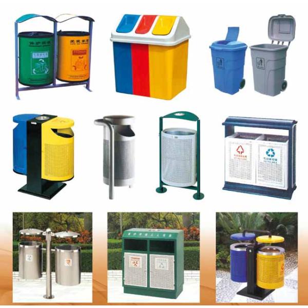 Exterior Trash Cans Metal Or Plastic Park Trash Cans For Park RHA-15101