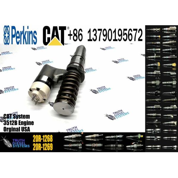 High quality diesel fuel injector 392-0204 3920204 20R1268 20R-1268