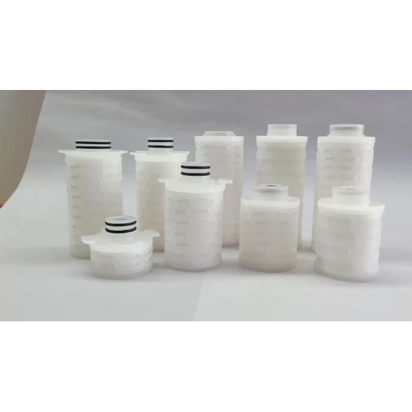 Pleated Media HVAC Filter Industrial Air Filter Cartridge 0.22 Micron