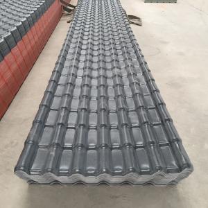 ASA Resin Roof Tile 1050mm Width 2.5mm Thickness Windproof