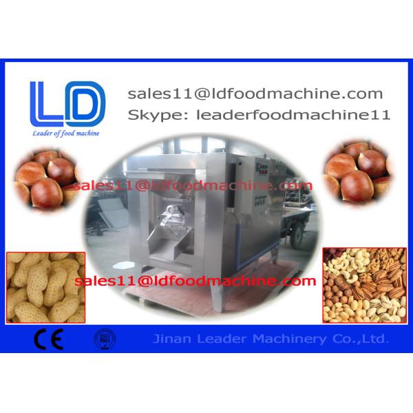 Convenient Peanut Butter Production Line , DHL Electric Heating Peanut Roasting
