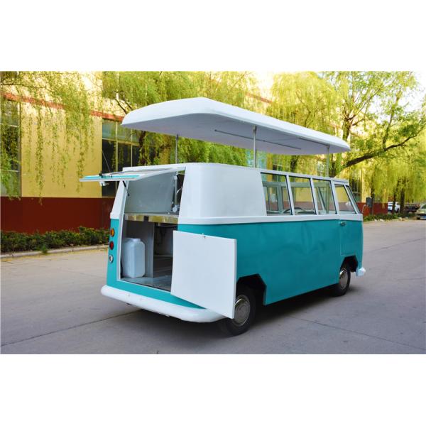 Outdoor Fast Food Carts Crepe Food Truck with Snack Mobile Kitchen Cooking Equipments