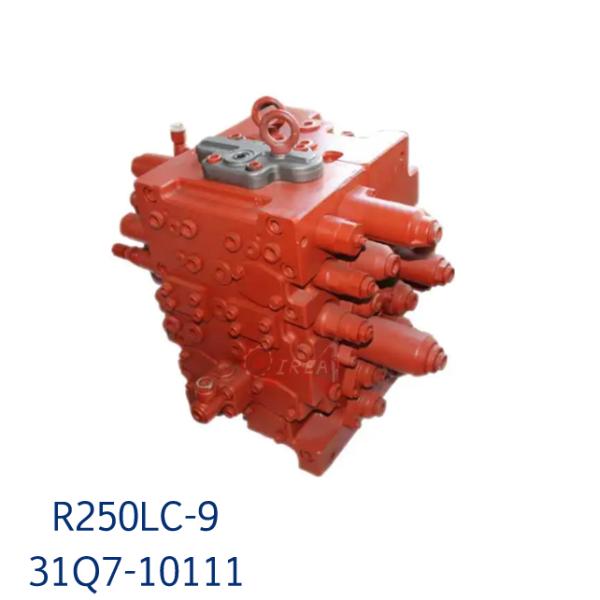 Yellow Hydraulic PC60 Main Control Valve For Excavator