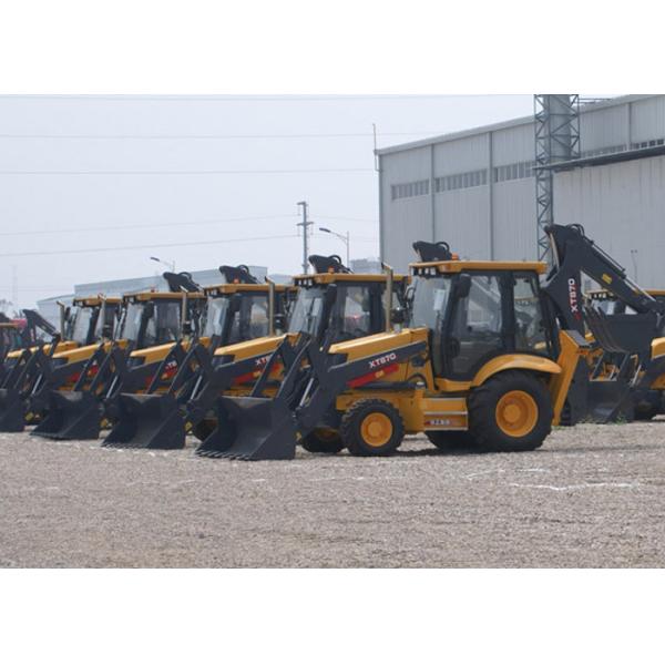 Construction Project Big Compact Tractor Loader Backhoe 21 Mpa Max Systemic Pressure