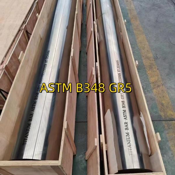 Titanium Alloy Bar Grade 5 Ti-6AL-4V Titanium Bar ASTM B348 GR5 DIA 275X3200MM