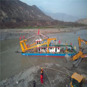 Cumins Diesel Engine Dredger for Gold Sand Mining 400 to 20000 Cubic Meter Water