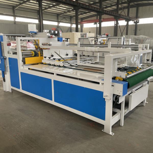 Buy Stable 2800 Model Semi Automatic Carton Folding And Gluing Machine at wholesale prices