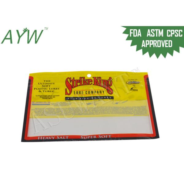 Buy Food Grade Pet Food Bag Vapor Proof  Zip Lock  For Fishing Bait Packaging at wholesale prices