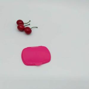 Non Refillable Wet Wipes Cap ISO9001 65mm Wet Tissue Box Cover