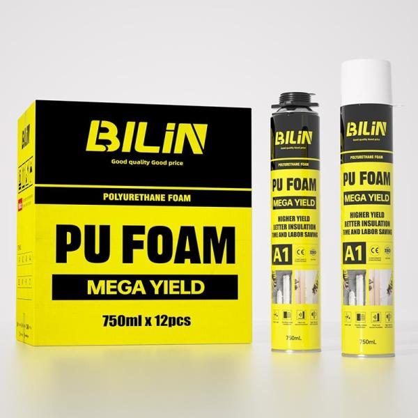 Buy Mega Yield Fire Resistant Expanding Foam Weather Resistance Environment Friendly at wholesale prices