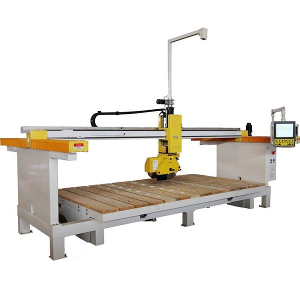 Buy 5 Axis Cnc Router Quartz Bridge Saw For Marble Cutting Granite Stone Cutting Machine 70mm Cutting Thickness (Max.) 2000m at wholesale prices