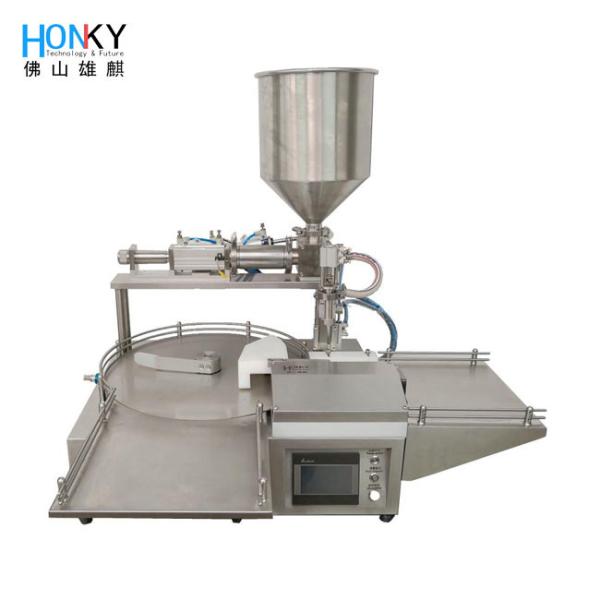 Buy Skin Lightening Cream Jar Desktop Filling Machine Automtaic 30bpm at wholesale prices