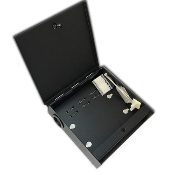 LightWeight Rack Mount Fiber Termination Box , Aluminum Ftth Distribution