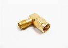 Quality 90 Degree Cable TV Connector Copper SMA Male To SMA Female Adapter for sale