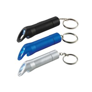Personalized Anodized Laser Etch Aluminum Keychain Beer Bottle OpenerLED