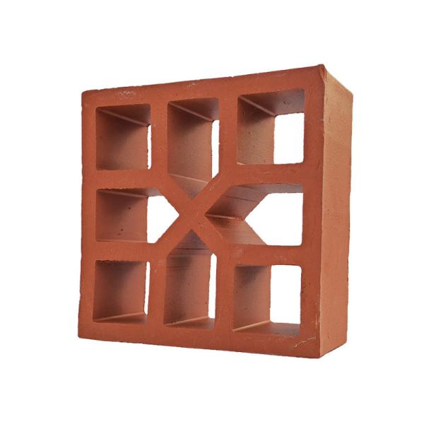 Buy 250*250*70mm Common Size Decorative Brick Wall Breeze Block Concrete With 7% Absorption at wholesale prices