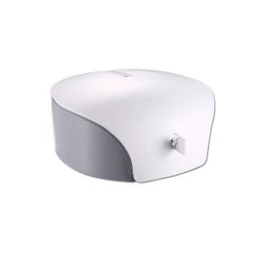 White Jumbo Roll Tissue Dispenser , Plastic Jumbo Toilet Tissue Dispenser