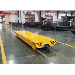 Motorized Steel Factory Flatbed Rail Transfer Cart