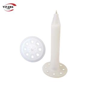 Plastic Shooting Nail 250mm HDPE Wall Insulation Anchors