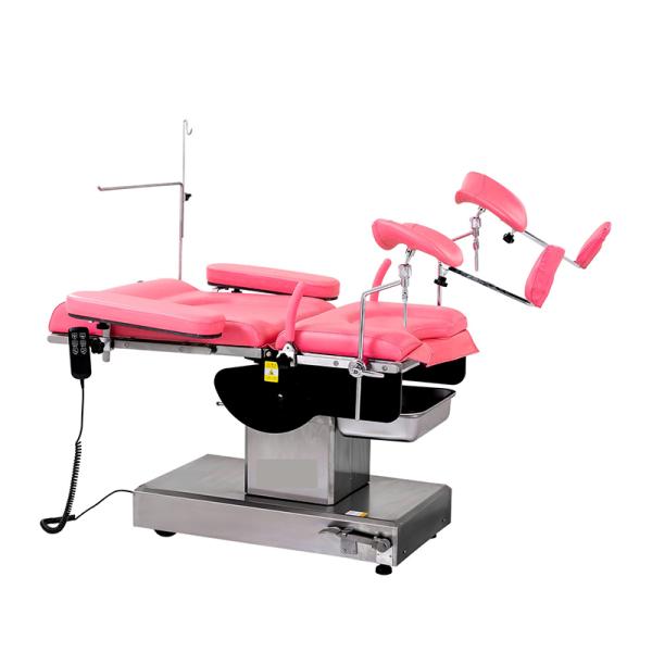 210*60cm Leather Surgical Operation Table Maternity Hospital Examination Bed Dust Free