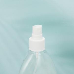 Clear PET Round Lotion Bottles With Pump