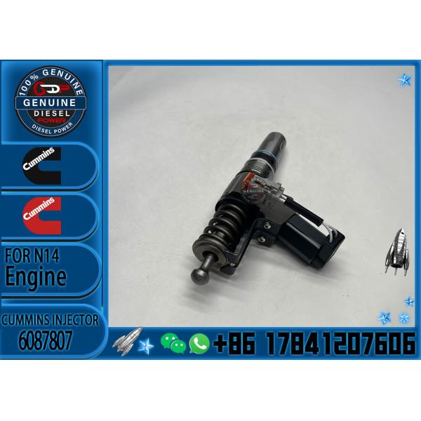Construction Machinery Parts Fuel Injector For N14 Diesel 3409975 4307795 3411760 6087807 For CUMMINS Diesel Engine