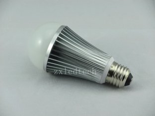 Dimmable Aluminum 7PCS 7W 180 Degree LED Ball Bulb Light