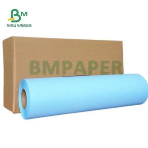 80gsm Blue Digital Paper For Engineering Drawing 20'' 24'' X 50yards 2 Inch Core