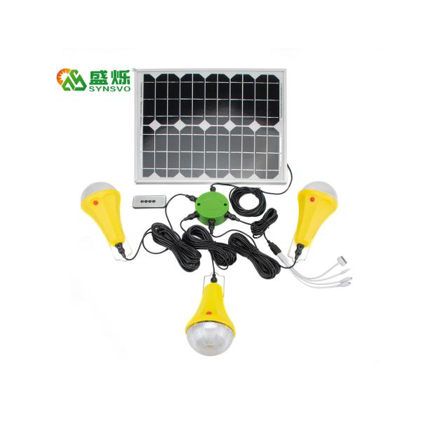 Buy 11-30Hrs Mono Panel Portable Solar Bulbs Outdoor Solar Powered LED Lamps at wholesale prices