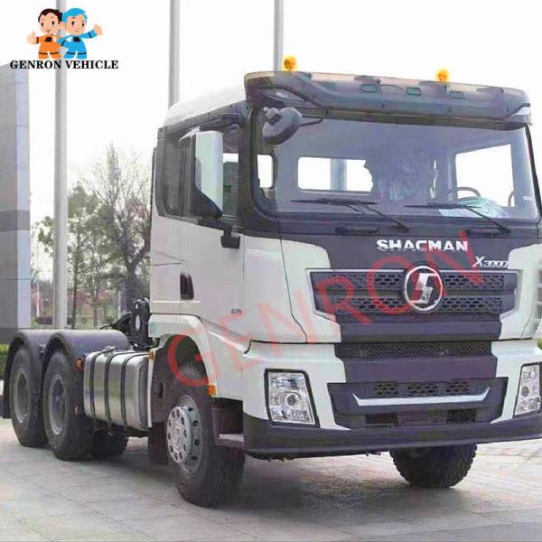 Buy SHACMAN Tractor Head Trucks X3000 Model 6*4 / 10 Wheels at wholesale prices